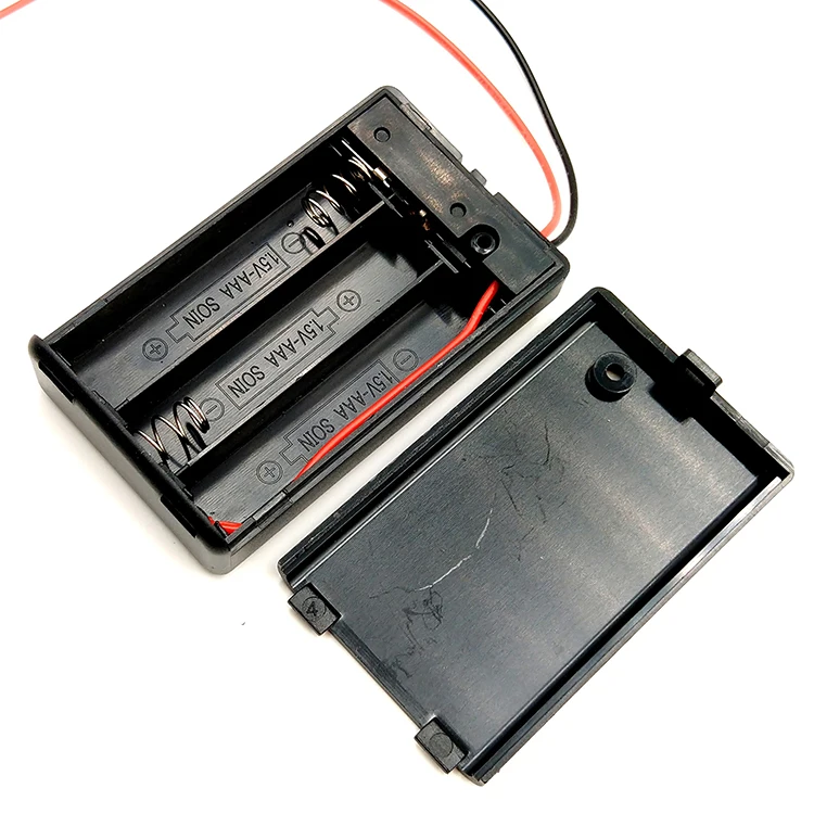 Aa Battery Case Boxr 3aa 4.5v Lr44 Battery Holder With Switch Buy