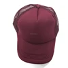 Cheap Advertising Promotions Unisex Plain Baseball Mesh Net Trucker cap