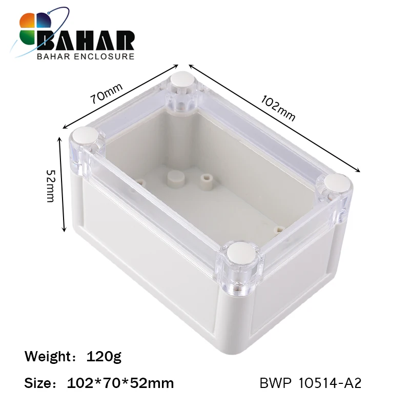 Outdoor IP68 waterproof enclosures ODM transparent case from Bahar
