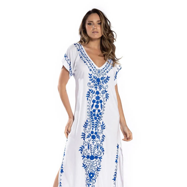 Women White Crochet Lace Pattern Beach Dress Cover Up Coverups  Buy