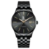 Fine quality factory oem watches Simple Dial Automatic Clock Gift Accessory Male Wristwatch Date Stainless Steel Watch