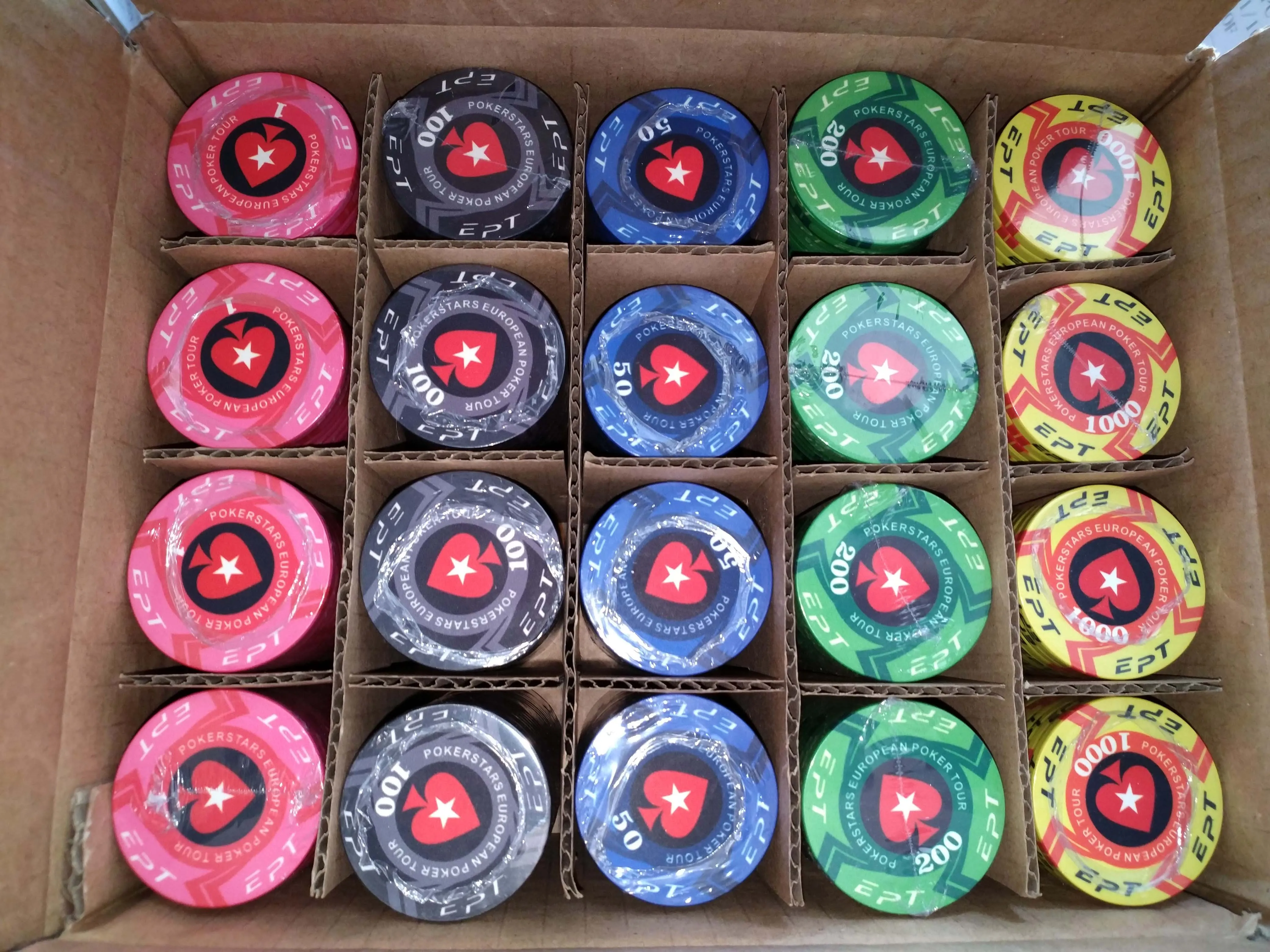 Paulson Clay Poker Chips Buy Paulson Poker Chips,40mm Clay Poker