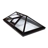 Top Window Modern Design Blind Glass Skylight Aluminum Transom Awning Profile Window Skylight