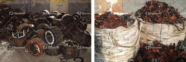 Scrap Motor Stator Coil Winding Dismantling Recycling Machine