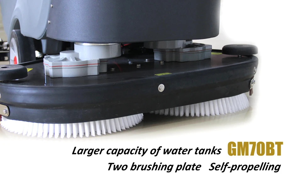 Disc Brush Floor Cleaning Machine Floor Scrubber Gm70bt Buy