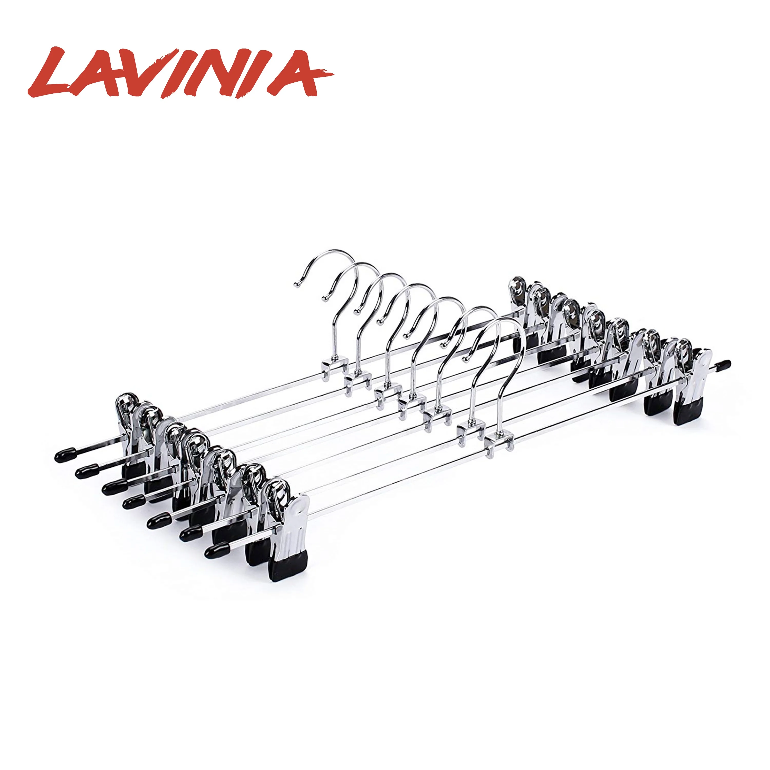 Luxury Metal Clothes Hangers With Clips Skirt Pant Clip Hangers Buy