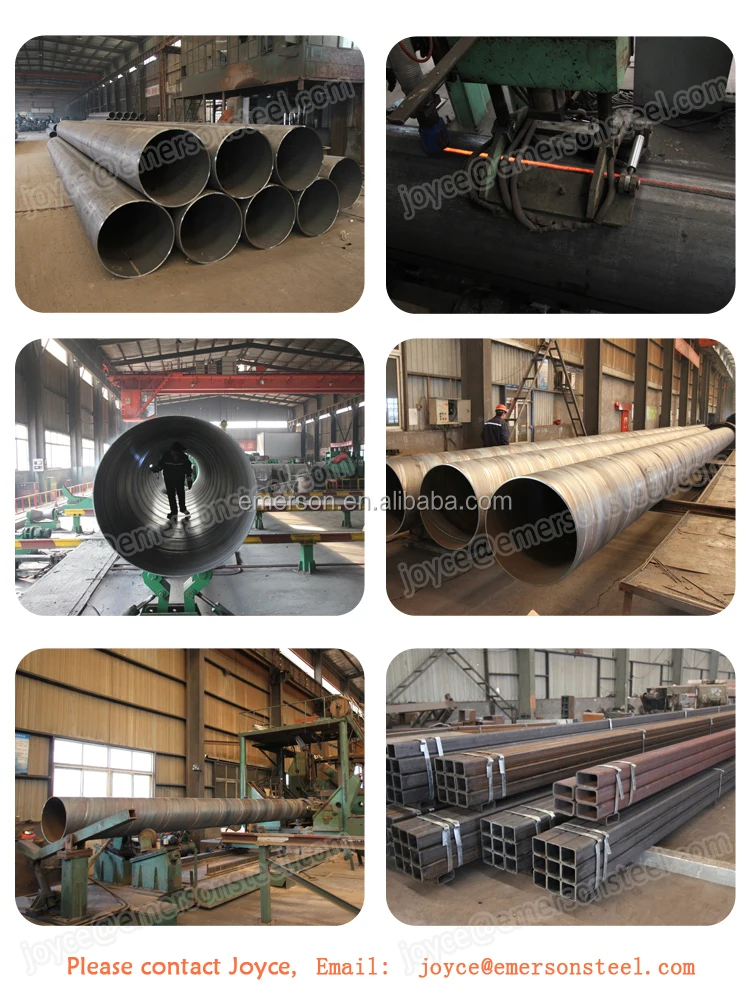 Erw Black Iron Pipe 800mm Od Diameter Price Per Kg Tianjin Emerson
