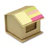 2 types creative house shaped customize the color memo pad