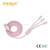 3 in 1 USB Universal Phone Charger High Quality 3 In 1 Multi Usb Adapter Charging Usb Data Cable For Samsung