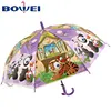 Custom print cheap promotional wholesale fashion automatic kids umbrella