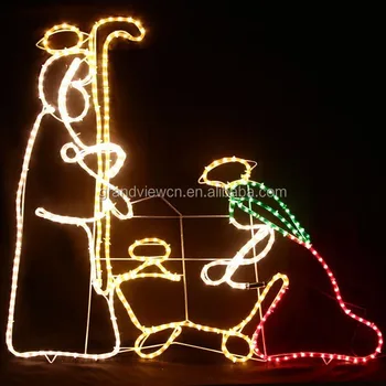 110cm high nativity scene outdoor christmas decorations rope lights - Outdoor Christmas Decorations Nativity Scene 110cm high nativity scene outdoor christmas decorations rope lights - Outdoor Christmas Decorations Nativity Scene