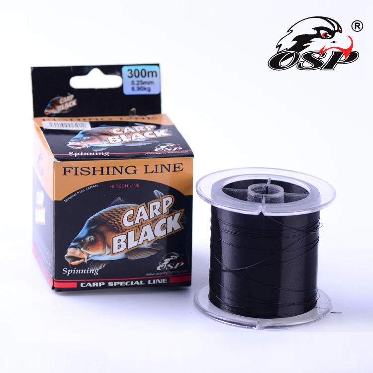 black nylon fishing line