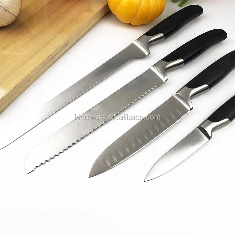 4pcs Royal Swiss Cookware Sets Cuchillo De Cocina Stainless Steel