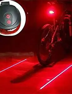 7 LED Cycling Bicycle Silicone Frog Lamp Warning Rear Front Lights Red