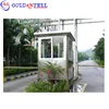 Parking Prefabricated light steel guard house design layout , 110 volt electricity supply