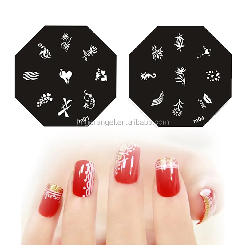 nail stamp stamping plate