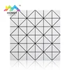 Cross Carrara White Square Aluminum Peel and Sticker Fireproof Backsplash Tile