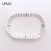 Rectangle serving dinnerware plates / custom logo plate with handle