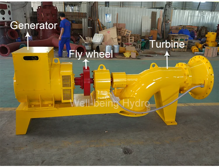 5kw low head tubular turbine