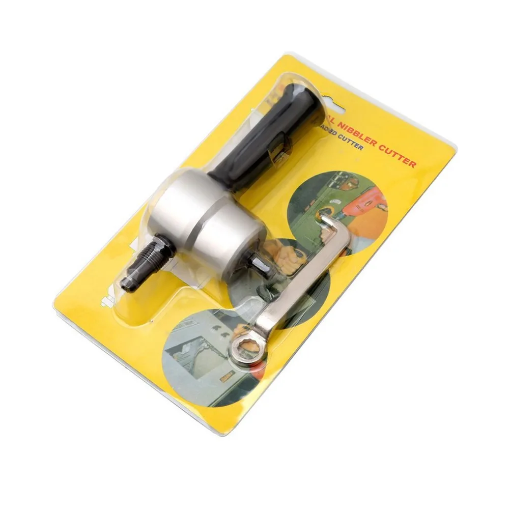 360 Degree Heavy Duty Hss M2 Double Head Sheet Metal Nibbler Cutter