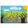 Most popular DIY self assemble building blocks toy plastic blocks wall
