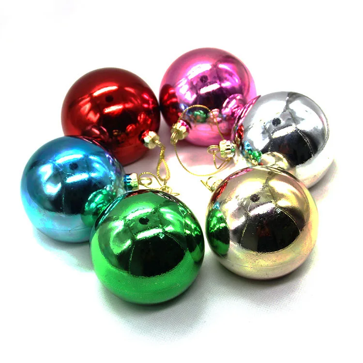 New Product High Quality 6cm Plastic Shiny Christmas Ball Buy Large