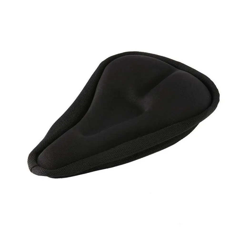 White Bike Road Bicycle Cycling Seat Cushion Pad Soft MTB Gel Comfort Saddle