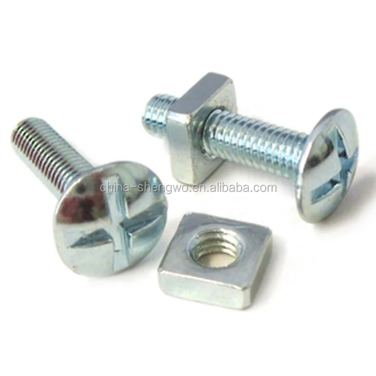 Galvanized Roofing Bolt With Square Nut Screws Buy Galvanized Roofing Bolt,Bolts Nuts Screws