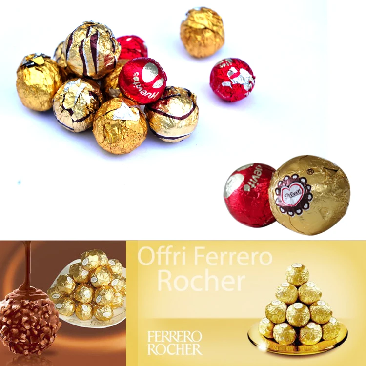 300ppm Ferrero Rocher Chocolateアルミ箔包装機 Buy Tresordoreチョコレート包装機 アルミ箔ラップ チョコレート フェレロロシェチョコレート包装機 Product On Alibaba Com