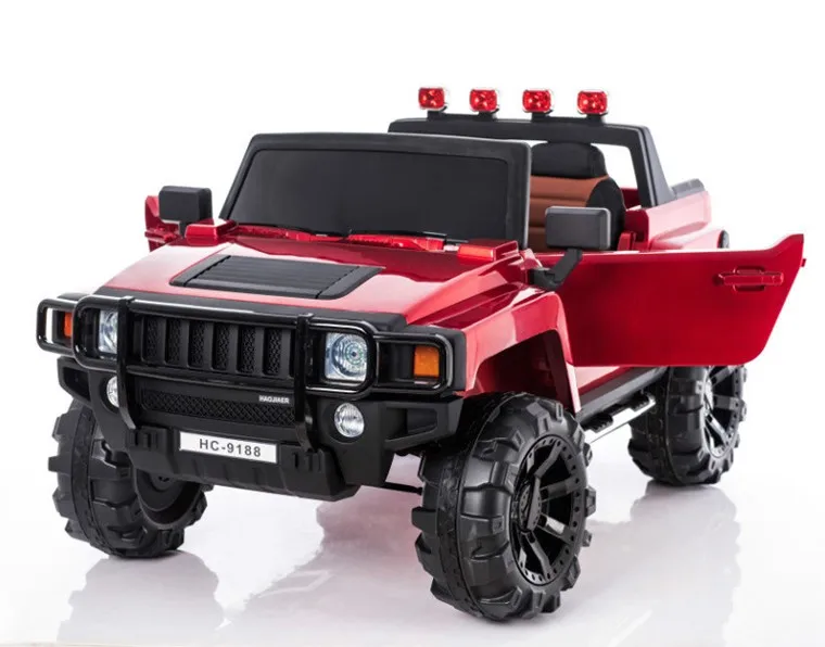 2018 Big Size Model Emulational Hummer Kids Ride On Jeep 12v10ah 2.4g ...