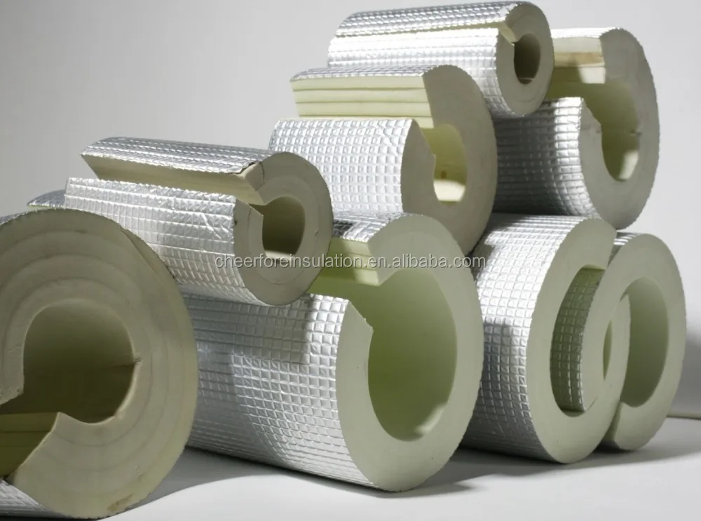 Rubber Foam Insulation Tube Aluminum Foil Waterproof Epdm Foam High