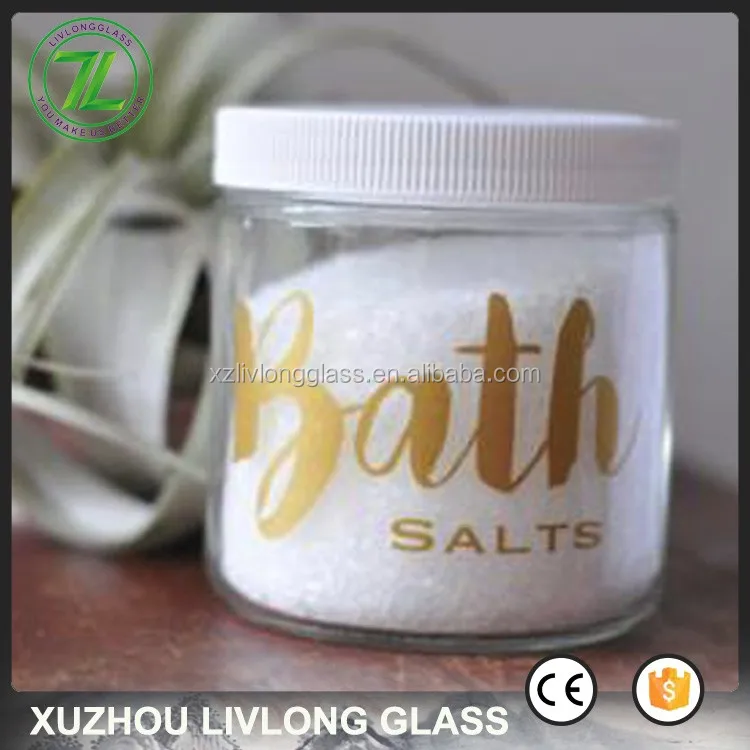 Skin Care Packaging 120ml 4oz Body Scrub Glass Jars With Lids Buy