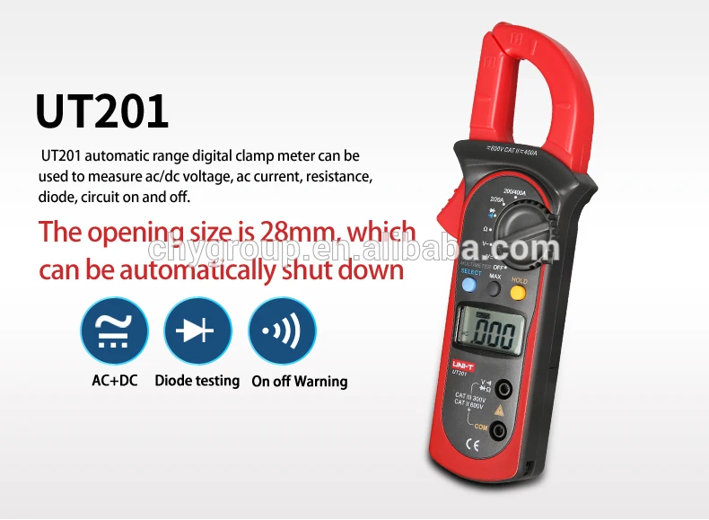 UNI-T UT202 digital clamp meter digital