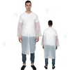 Knitted cuffs visitor coat with turn down collar