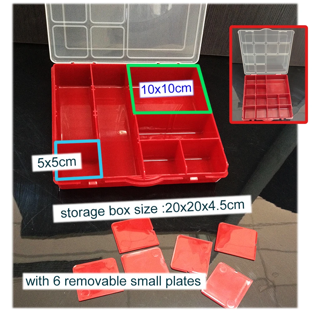 Hot Selling Plastic Screw Storage Box Manufacturer With 20 Years