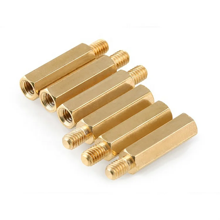 Hotselling Hexagonal Singlepass Brass Standoff For Isolation Machine