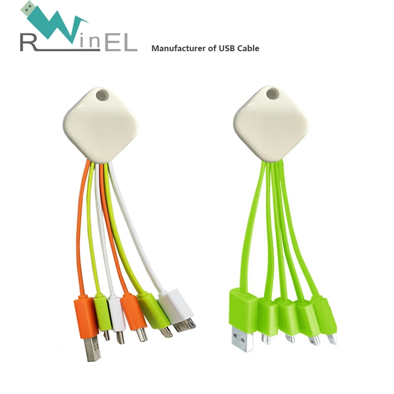 New Design 14CM Length Multi-Function Usb Charger Cable Made in China