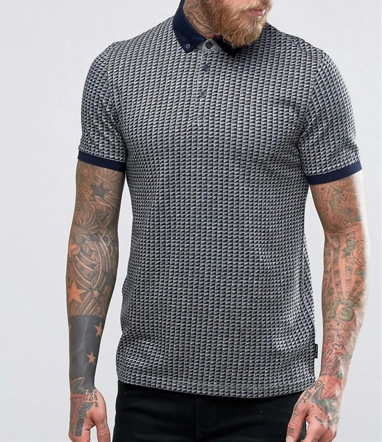 High Quality Golden Supplier Professional Factory Man's Fancy Polo T