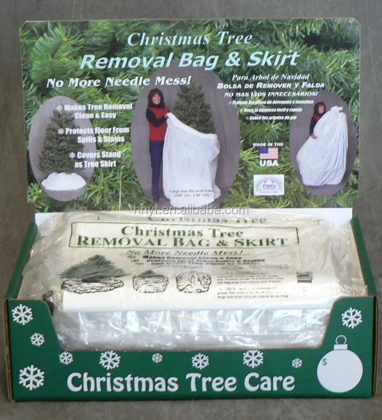 Christmas Tree Removal Bag 9feet Tall By 6feet Wide Tree Disposal Bag