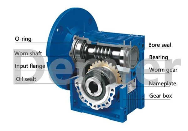 Alumibum NMRV 025 worm gear speed reducer