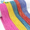 1.5mm colorful brass metal chain beautiful decorative garment metal ball chain for clothing decoration