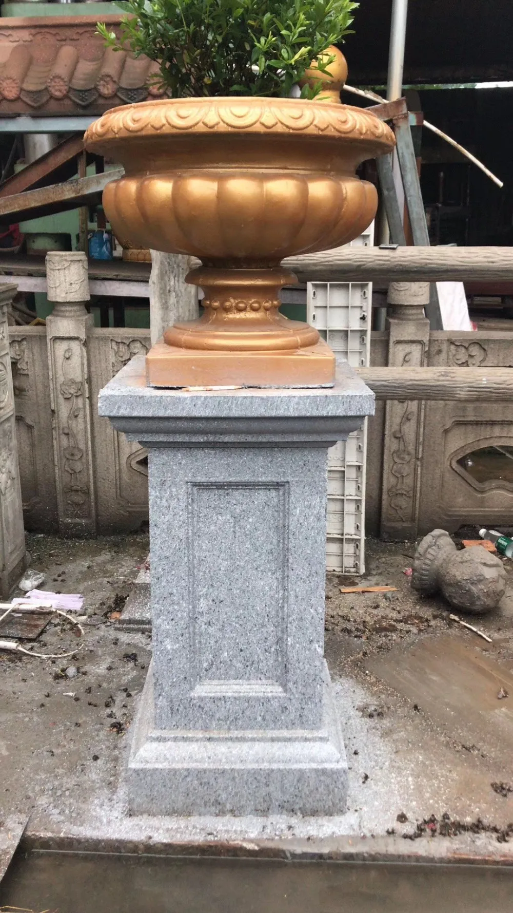 Concrete Pedestal Mold For Garden Status Planters Buy Pedestal Mold