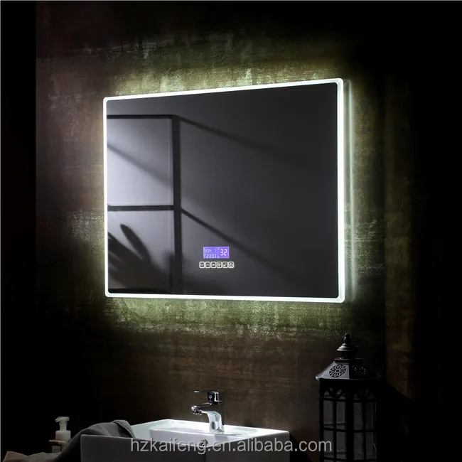 Frameless Led Lighted Hotel Luxury Bathroom Vanity Mirror With Light Bath Frameless Led Lighted Hotel Luxury Bathroom Vanity Mirror With Light Bath