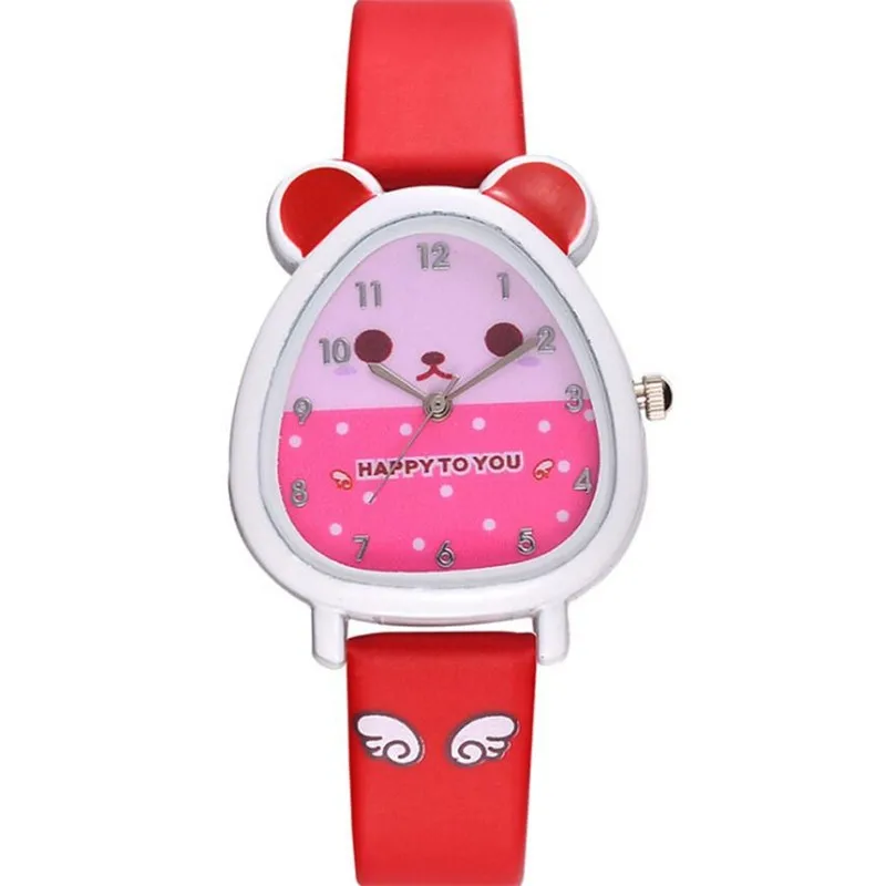 children watch lovely animal kids japanese movt cartoon watch