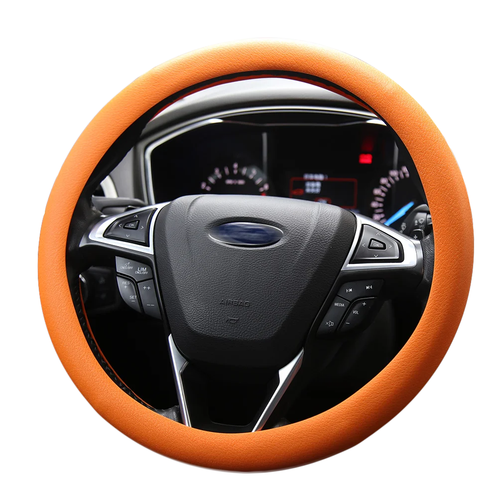 New arrival car accessory fashion durable silicone steering wheel cover