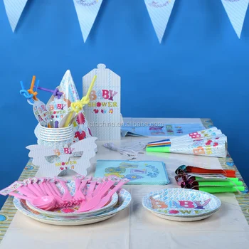 Fun Design Safety Material Baby Shower Deluxe Party Kit Buy Baby