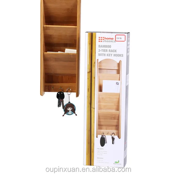Pure Nature Bamboo Envelope Holder On Wall,Storage Rack On Wall Buy