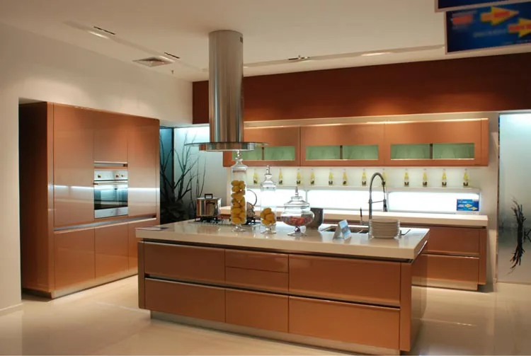 Armario De Cocina De Melamina Combinado Inteligente,Muebles De Cocina
