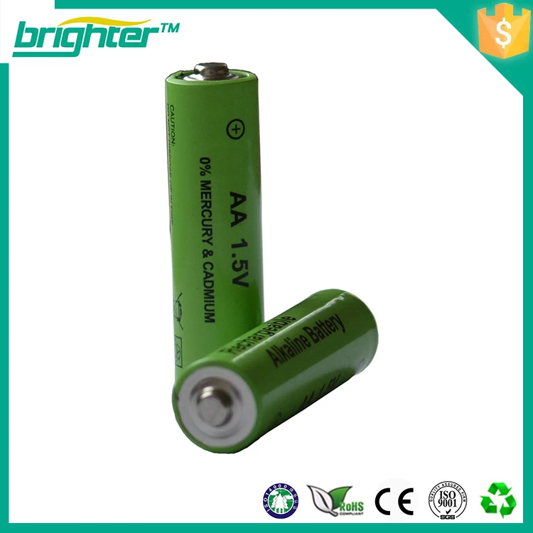 rechargeable alkaline aa batteries