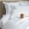 YINTEX 100% Combed Cotton Stripe Dobby Hotel Bed Sheet Sets